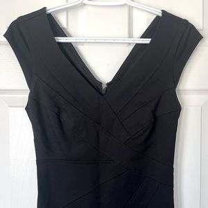 Le Chateau Black Dress (Size XXS)